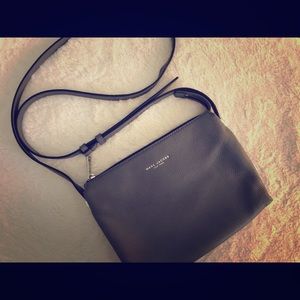 Marc Jacobs Grey Leather Crossbody